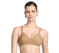 TRYLO Vivanta Ladies Soft Padded Bra Available in B C, D, E, F Cup Sizes 30 to 40 Inches White/Black/Nude, Coral, Marun, Rasberry, Pink, Naked, 36D