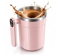 Tryora 400ml Stainless Steel Automatic Magnetic Self-Stirring Coffee Mug