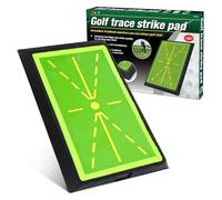 Tryora Golf Swing Mat for Training, 12x17 IN Indoor Outdoor Golf Practice Mats Hitting Training for Analysing Swing Path, Portable Golf Hitting Mat Divot Mats for Beginners Training Aid Equipment