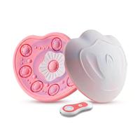 Tryperki - The Perki Restoration Trilogy, Perki Restoration Trilogy with Four Modes & Three Levels, 16 Massage Heads, Timer Function, Remote Control, USB Fast Charging, for All Cup Sizes (1Pcs)