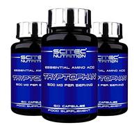 Tryptophan | Serotonin Booster | Food Supplement for Good Mood | Relax Capsules | Good Vibes Pills (180 Capsules)