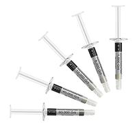Tryuunion Diamond Polishing Compound, 5 Piece Lapping Paste 1500 to 80000 Grit, Lapping Compound Kit for Jewelry, Metal, Ring, Gemstone, Glass, Coin, 0.25 to 14 Micron, 5 Gram