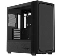 TRYX FLOVA F50 Tempered Glass Mid Tower Gaming PC Case - Black