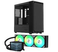 TRYX FLOVA F50 Midtower Case - Black + TRYX PANORAMA 360 ARGB Black All In One CPU Cooler