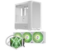 TRYX FLOVA F50 Midtower Case - White + TRYX STAGE 360 ARGB White All In One CPU Cooler