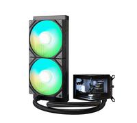 TRYX PANORAMA 240mm AIO Liquid Cooler ARGB Black - L-P240A-AS2M-G0K