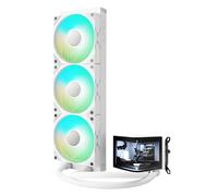TRYX PANORAMA 360mm ARGB AIO Liquid CPU Cooler - White