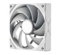 TRYX ROTA PRO 120 White 120mm Case Fan - 4-Pin PWM, LCP Material, FDB Bearing, 2250 RPM with 138.2 m³/h Airflow, High-Performance Quiet PC Fan