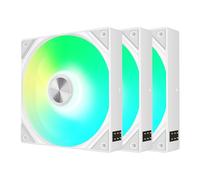 TRYX ROTA PRO SL 120 ARGB Triple Fan Pack, White, 9 Blade, 500-1850rpm, 65.64 CF