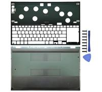 TRyYCB Laptop LCD Back Cover Palmrest Bottom Case Compatible With ZenBOOK Pro DUO Models UX581 UX581L UX581F UX581G UX581GV UX5000F(CD Cover)