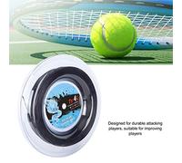 TS 4G 200m Reel Tennis String Line Polyester Tennis String Reel for Gym Sport Outdoor Good Performance Soft Feeling Powerful Control Durable Offensive Players Improved Players All (1.30mm)