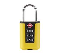 TS Approved Luggage Lock: 3 Digit Combination Travel Cable Lock, Resettable Stainless Steel Suitcase Safety | 2.6x1.1x0.51 inch Luggage Airport,