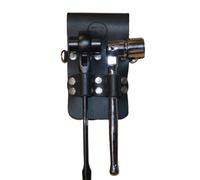Ts Black Leather Double Scaffold Spanner Tool Belt Holder