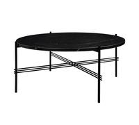 TS Coffee Table Round Ø80 Black/ Black Marquina Marble