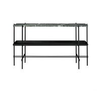 TS Console Table H72 With 2 Shelves and Tray Black/ Green Guatemala