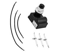 TS-IG3007 Igniter Kit Grill Replacement Parts for Pit Boss Memphis 4-in-1 Grill Push-Button Electronic igniter with 3 Electrodes Ignitor Burner Mounted Electrode 3 Wires