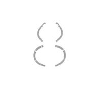 TS-NEO2 Reinforced Propeller Bumper Strips (4PCS) For NEO 2 Drones, Lightweight Anti-Collision Frame for Propulsion System Integrity(GRAY)