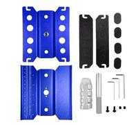 TS-SHAFT, 1Set RC Cars Tool Heightening Work Stand Assembly Platform 360 Degree Rotate Repair Station 1/10 1/8 Buggy Crawler Car (Color : Blue)