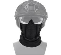 TS TAC-SKY Army Airsoft Paintball Headgear Metal Mesh Hunting Protective Mask Tactical Full Face Mask Cap(D)
