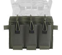 TS TAC-SKY Open-Top Single/Double/Triple Molle Mag Pouch For M4 M14 M16 AK AR Elastic Rifle Magazines For Pistol Mag Pouch (Color : RG)