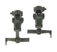 TS TAC-SKY Tactical Helmet Rail Adapter For PELTOR ComTac Airsoft Shooting Accessories Headset Mount Fit Ops Core ARC Team Wendy MLOK Rail (Color : OD)