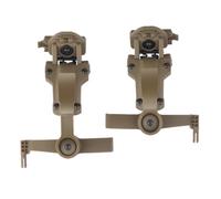 TS TAC-SKY Tactical Helmet Rail Adapter For PELTOR ComTac Airsoft Shooting Accessories Headset Mount Fit Ops Core ARC Team Wendy MLOK Rail (Color : T)