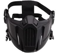 TS TAC-SKY With Fast Helmet Side Rail Mount Clip Buckle Tactical Airsoft Mask Outdoor Shooting Sports Gear(Black)