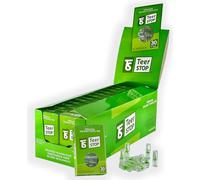 TS Teer STOP Premium Cigarette Filters 8mm - 720 pcs, Micro Filter Tips Hand-Rolled Cigarettes, Reusable Plastic Mouthpiece Accessory for Standard Size Cigarettes