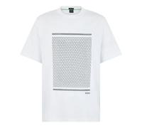 TS Tour Print T-Shirt - male - Boss - T-Shirts - White - S - Tops S