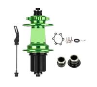 TS100 Rear Bike Hub 150T Planet Gear 9x100mm Quick Release 4 Bearing Ultra Lubricant Noisy Cube Downhill Accessories(Rear TS100 Green-HG)
