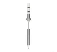 TS100 Soldering Iron Tip, High Performance Stainless Steel Replacement with 72W Max Power, Heating Core for Work, Compatible with Multiple Models, Silver Finish(TS-100-BC3)
