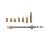 TS100 TS101 Soldering Iron Tips, Brass Material, M2 M3 M4 M5 M6 M7 M8 Thread Size, Heat Set Insert Tips, Compatible for 3D Printer Accessories
