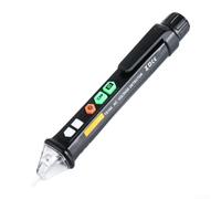 TS10A Non-Contact Voltage Pen Tester for AC 12V to 1000V with Audible Visual Indicators and Integrated LED Work Light