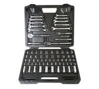 TS2 Laser 3500 89 Piece AF Metric Socket and Spanner Wrench Set Single Hex