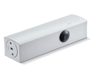 TS2000 Door Closer for Internal Hinged Doors with Adjustable Closing Speed Art. 124944 Silver Complete with Arm