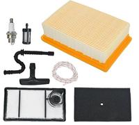 TS400 Air Filter Kit Replacement for Stihl TS 400 BR350 BR430 BR450 SR430 SR450 Concrete Cut Off Saw Chainsaw Blower 4223-141-0300 4223-140-1800 4223-141-0600 with Spark Plug