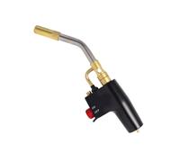 TS4000 Trigger-Start Torch Head,MAPP/Propane Gas Torch Kit with Push Button Start - Angled Burner Handheld Torch for Light Welding, Soldering, Brazing, Heating, Thawing and More