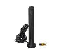 (TS9) GSM 3G 4G 5G Antenna Outdoor Omni Aerial High Gain 15dBi RP SMA Male TS9 CRC9 Waterproof Magnetic Antenna for Wifi Router Modem
