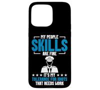 TSA Appreciation Airport Security Tolerance TSA Officer Case for iPhone 15 Pro Max
