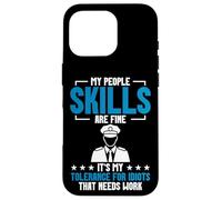 TSA Appreciation Airport Security Tolerance TSA Officer Case for iPhone 16 Pro