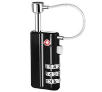 TSA Approved Gun Case Lock - Durable, Secure Travel Case Lock with Cut Resistant Alloy Steel Shank Gun Lock for Firearm Travel Case, Luggage Locker Revolver Rifles Camera Hard Cases