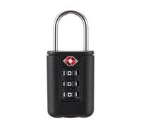 TSA Approved Suitcase Lock with Stainless Steel Cable, Set Your Own Digit Combination for Travel Security, Luggage Lock with Easy-Read Dials and Inspection Indicator, Ideal for Suitcases and B