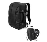 TSA-Friendly Travel Backpack with Laptop Compartment, 30L Carry-On Backpack for Men & Women, 180° Lay-Flat Design, Waterproof & Durable 1000D Oxford, Fits 15.6" Laptop