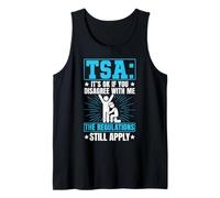 TSA Officer Airport security Funny TSA Agent Tank Top