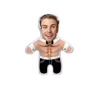 tsaChick Custom Face Pillow 3D Double-Sided Head Body Shaped Cushion with Your Own Face Picture Cute Personalised Photo Filling Funny Doll for Home Sofa Decor Funny Pillow Gift（20Cm/30Cm High）