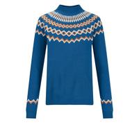 tsaChick Women's Jumpers Crewneck Oversized Sweater Fair Isle Print Oversized Jumper Long Sleeve Winter Tops for Women UK Casual Loose Cable Knit Jumper Warm and Suitable for Fall Winter with Jeans