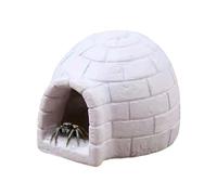 Tsangbaby Jumping Spider Hide Jumping Spider Enclosure Decor Mini Snow House Tarantula Hideout for Snails Spiders Climbing Platform