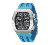 TSAR BOMBA Men's Watch Tonneau Design 50M Waterproof Chronograph Luxury Watches for Men with 316 Stainless Steel Case Square Sport Military Work Wristwatch with 22mm Watch Strap Stylish Men's Gift