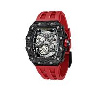 TSAR BOMBA Mens Watch UK Automatic Watches for Men 50M Waterproof Japanese Mechanical Watches Men Movement Tonneau Stainless Steel Case Sapphire Glass Big Face Unique Fashion Luxury Gift