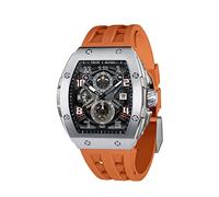 TSAR BOMBA Mens Watches Luxury Tonneau Watches for Men Waterproof 50M Analog Replica Watch Chronograph Calendar Date Men’s Dress Business Work Watch Diver Large Square Face Wristwatch